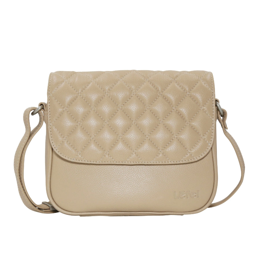 2 Division Small Quilt Flap Slingbag